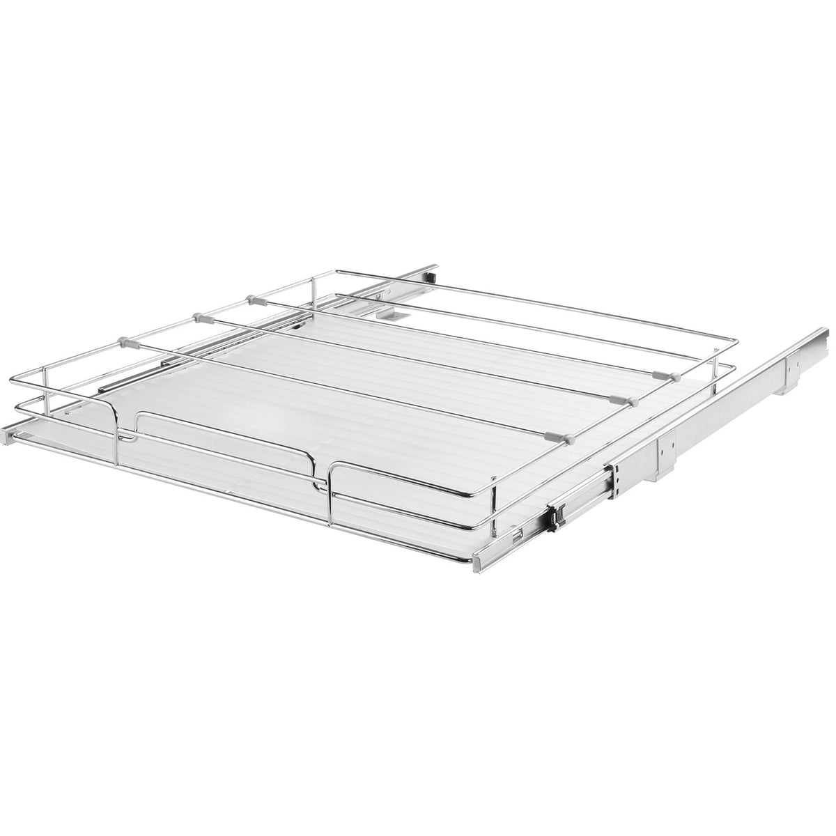 Slide-Out Steel Pantry Shelf, 20 x 21 in