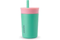 Owala Kids Insulation Stainless Steel Tumbler with Spill Resistant Flexible Straw, Easy to Clean, Kids Water Bottle, Great fo