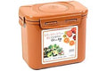 E-Jen Premium Kimchi, Sauerkraut Container Probiotic Fermentation with Inner Vacuum Lid (Earthenware Brown, 0.45 gal/ 1.7L)