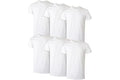Hanes Men's Undershirt Packs, Stay-Tucked Soft Cotton Undershirts, Best Undershirts for Men, White/Black/Asstd Multipacks