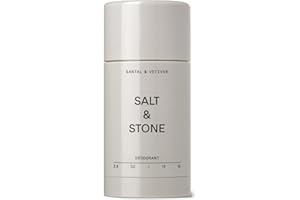 Salt & Stone Aluminum Free Deodorant | Extra Strength 48 Hour Protection for Women & Men | Made with Seaweed Extracts, Niacin