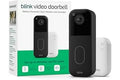 Blink Video Doorbell – Head-to-toe HD view, two-year battery life, and simple setup. Sync Module Core included – System (Blac