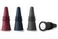 Rabbit W6121 Bottle Stoppers Set of 4, Multicolor Wine Bottle Caps to Preserve Freshness, Stylish and Durable, Perfect for Pa