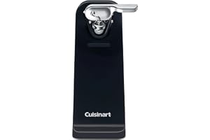 Cuisinart Can Opener with One-Touch Operation, Electric Can Opener for Kitchen Including Magnetic Lid Holder, Automatic Can O
