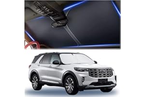 300T Thickened Automotive Glass Sunshade and Comes with Storage Bag,Keep Car Interior Cool,Universal Windshield Sun Shade Fit