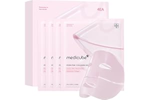 medicube Jelly Gel Mask with Salmon DNA PDRN Pink Collagen | Overnight Face Mask for Glass Glow Skin | Elasticity, Hydrating
