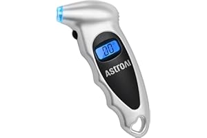 AstroAI Digital Tire Pressure Gauge 0-150PSI Calibrated to ANSI B40.7 +/-1PSI, Accurate in 0.1 Increments, Tire Repair Tools