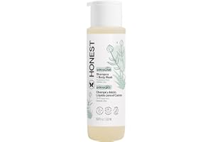 The Honest Company 2-in-1 Baby Shampoo & Body Wash, Fragrance-Free, Gentle, Tear-Free, Hypoallergenic, Naturally Derived, Sen