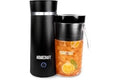 Homecraft Electric Iced Tea Maker for Sweet Tea and Cold Brew Coffee, Double Insulated Pitcher, Black, Small