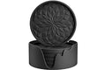 ME.FAN Silicone Coasters with Holder,[6 Pack] Drinking Coasters - Cup Mat for Hot or Cold Drinks, Thickened, Non-Slip, Non-St