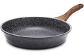 SENSARTE Nonstick Frying Pan Skillet, Swiss Granite Coating Omelette Pan, Healthy Stone Cookware Chef's Pan, PFOA Free (9.5 I