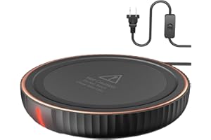 HouseGem Large Candle Warmer Plate - Coffee Cup Mug Warmer for Desk, Candle Melter, Electric Mug Heater for Beverages, Milk &