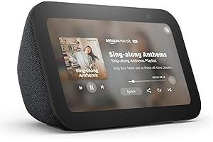 Echo Show 5 (newest model), Smart display, Designed for Alexa+, 2x the bass and clearer sound, Charcoal - 7
