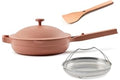 Our Place Always Pan 2.0 | 10.5" Ceramic Pan with Modular Lid, Steamer Basket & Spatula | Patented 10-in-1 Nonstick, Non-Toxi