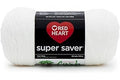RED HEART Super Saver Yarn, White