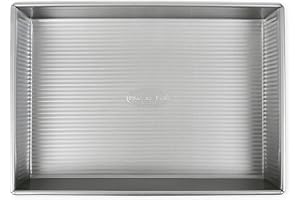 USA Pan Bakeware Rectangular Cake Baking Pan, 9 x 13 inch, Nonstick & Quick Release Coating, Aluminized Steel