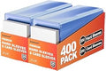 400 Pack Card Sleeves Hard Plastic, Arjiekwei 3"X4" Baseball Cards Protectors Plastic, Premium Card Holder for Trading Sports