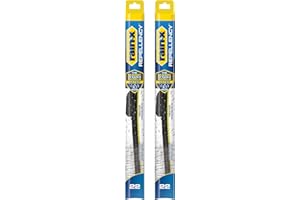 Rain-X 810363 Repellency Water Repellent Wiper Blades, 22" Windshield Wipers (Pack of 2), All Weather Streak-Free for Enhance