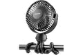 Gaiatop Mini Portable Stroller Fan, Battery Operated Small Clip on, Detachable 3 Speed Rechargeable, 360° Rotate Flexible Tri