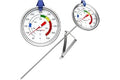 TempPro Candy Thermometer with Pot Clip, 9" Long Probe Deep Fry Oil Thermometer for Frying & Candy Making, Fryer Cooking Ther