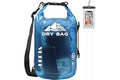HEETA Dry Bag Waterproof for Women Men, 5L/10L/20L/30L/40L Roll Top Lightweight Dry Storage Bag Backpack with Phone Case for