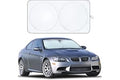EcoNour Car Windshield Sunshade | Blocks 99% Heat & Keeps Interior Cool | Universal Fits Cars, SUVs, Trucks | Automotive Sun - 5