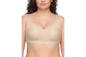 Warners Easy Does It Underarm-Smoothing with Seamless Stretch Wireless Lightly Lined Comfort Bra