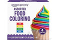 Grocery, Assorted Food Coloring, Contains Red, Blue, Green, Yellow Bottles, 1.2 Fl Oz