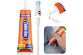 FITTDYHE Fabric Glue Permanent, 60 ML Washable Clear Clothing Glue, Super Fabric Glue for Rhinestones, Patches, Clothes, Deni