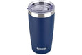 SUNWILL Travel Coffee Tumbler 20 oz, Insulated Mug with Lid, Stainless Steel Cup for Outdoor, Powder Coated Navy