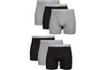 Hanes mens Underwear Boxer Briefs Pack, Cool & Breathable Cotton Moisture-wicking Underwear for Men, No Ride Up