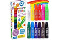 TBC The Best Crafts Paint Sticks for Kids Ages 2-8, 12 Classic Colors, Washable, Non-toxic, Tempera Paint Sticks for Crafts