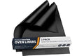 Oven Liners for Bottom of Oven - 2 Pack Large Heavy Duty Mats, 17”x25” Non-Stick Reusable Liner for Electric, Gas, Toaster Ov