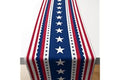 OHOME 4th of July Decorations - Patriotic USA Stars Table Runner for Home | Memorial Day Decorations - Fourth of July Accesso