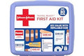BAND-AID Brand Travel Ready Portable Emergency First Aid Kit, Minor Wound Care, Perfect for Home, Car, Camping, Travel & Outd