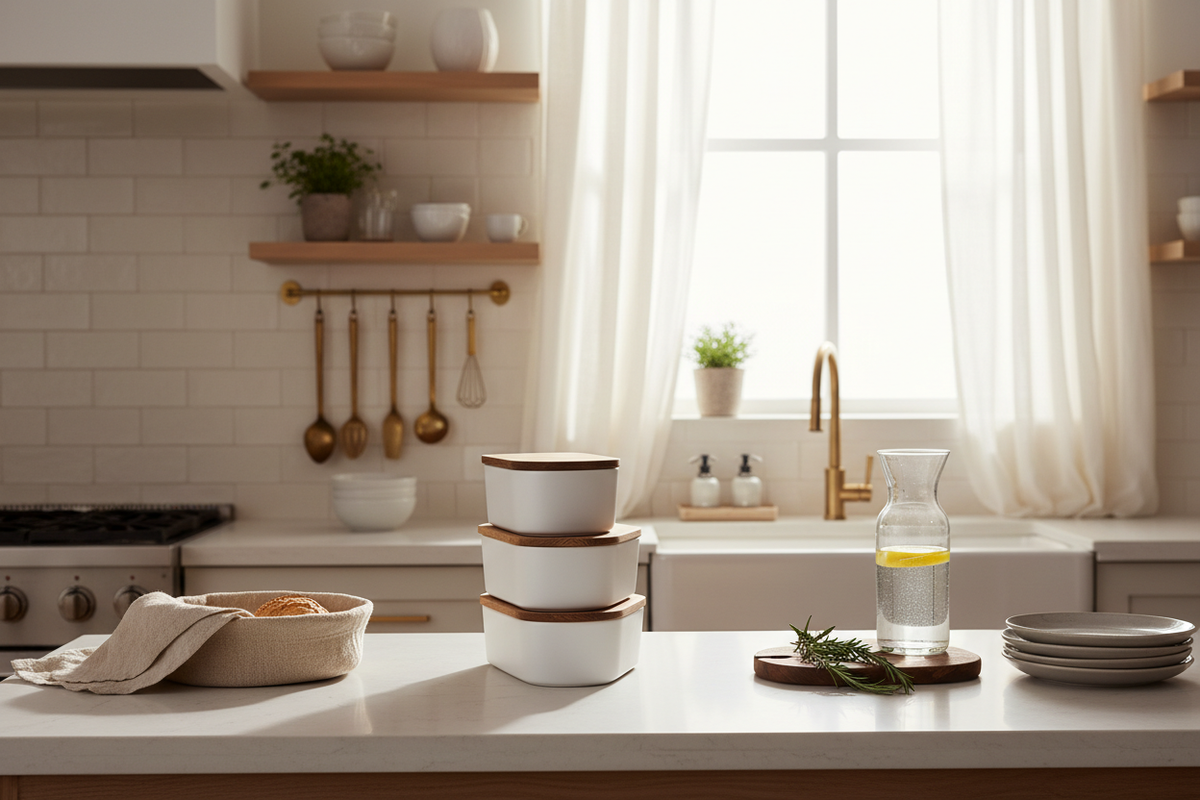 Kitchen Storage Lifestyle Scene