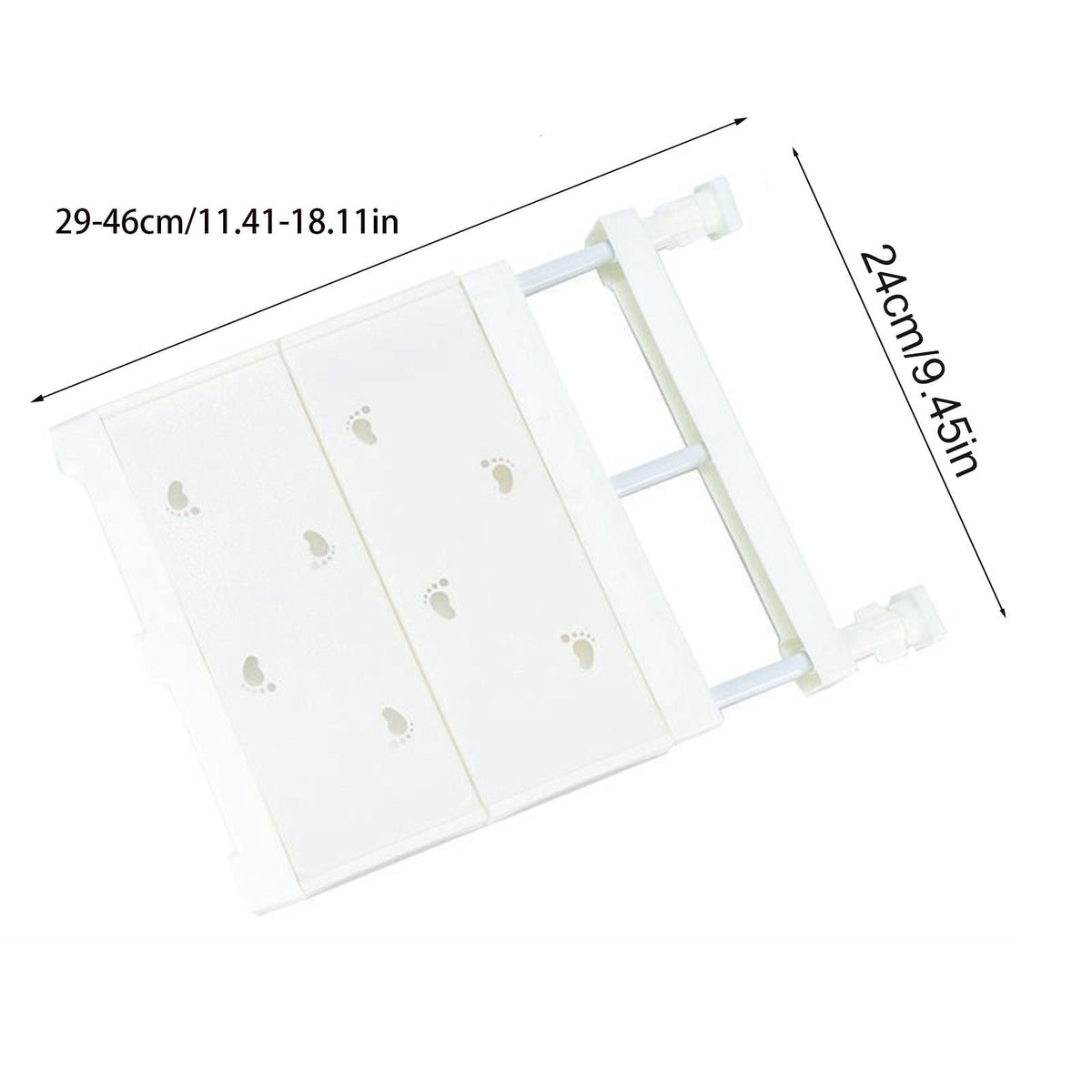 Adjustable Tension Shelf, 11.4-18.1 in